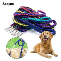 nylon leash dog traction rope for pet walking training dog leads rope puppy harness small medium large dog pets accessories