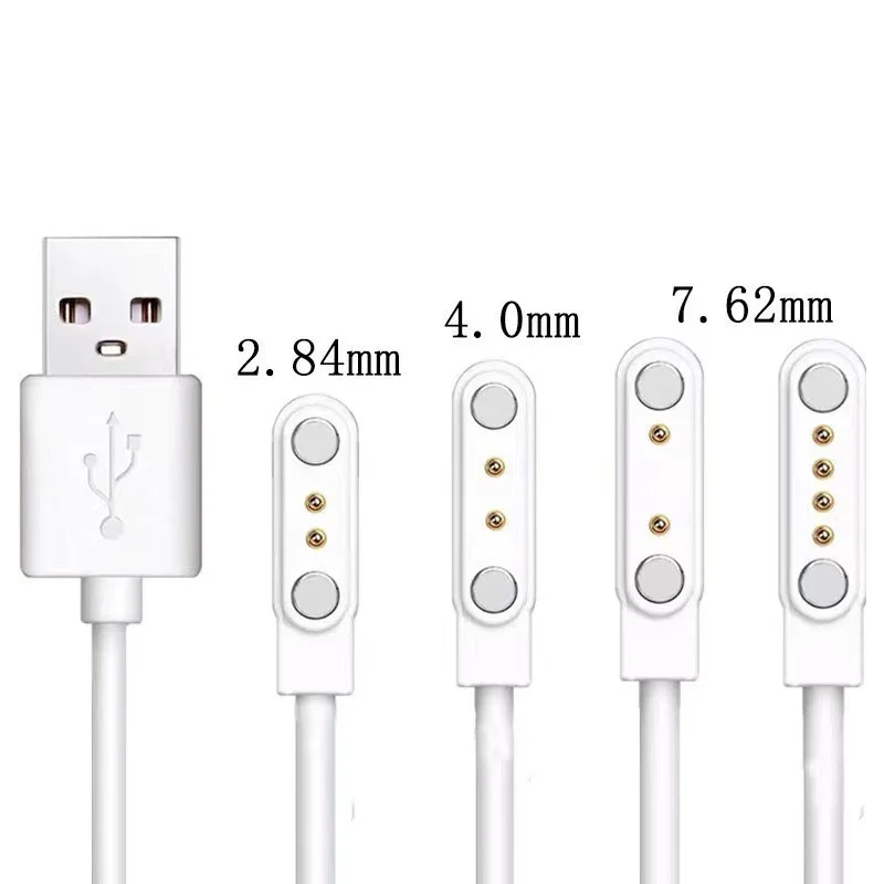 Магнитное зарядное устройство USB для умных часов 2 контакта 4