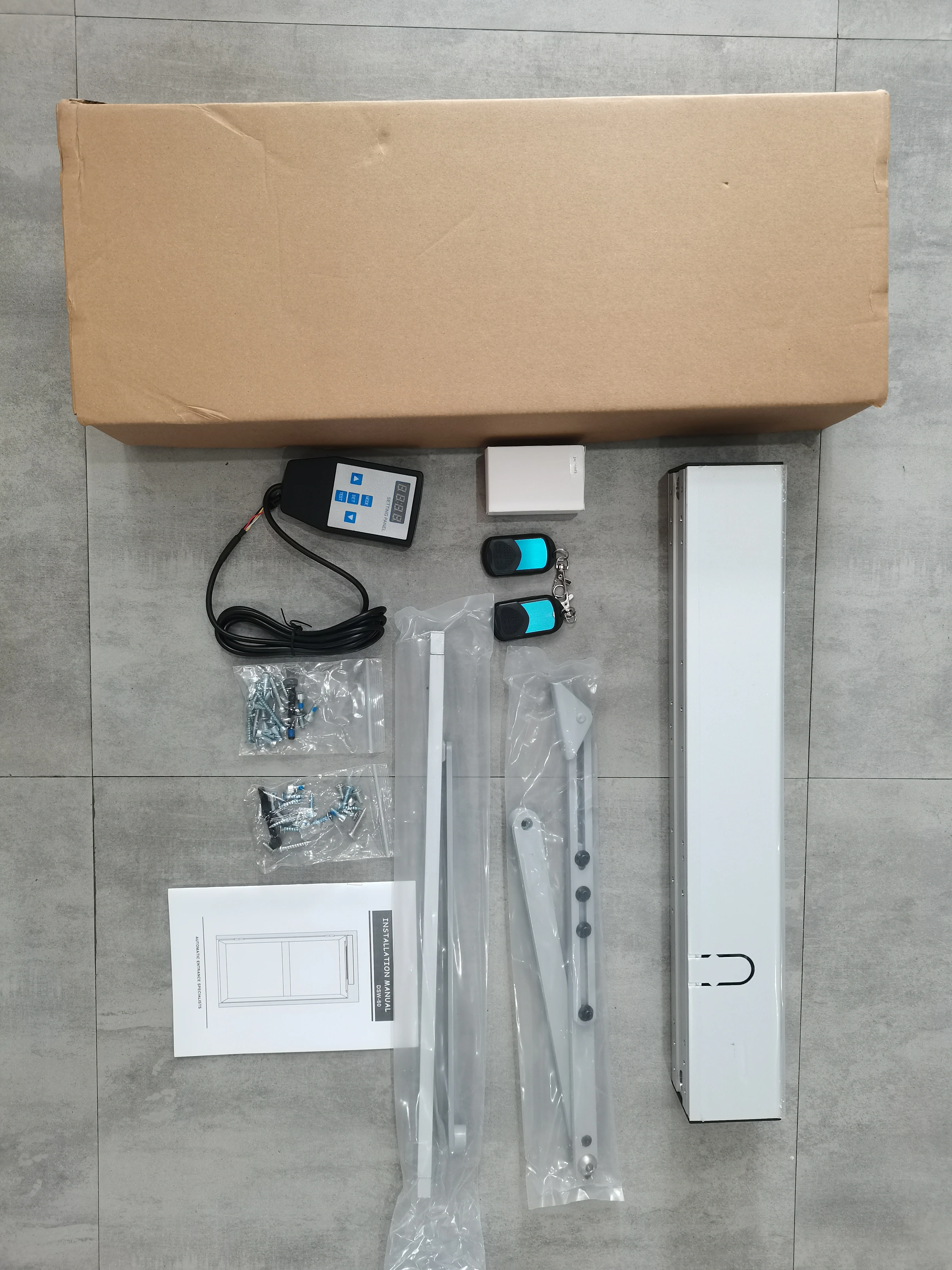 Потяжной/нажимной рычаг Дополнительный автоматический распашной дверной