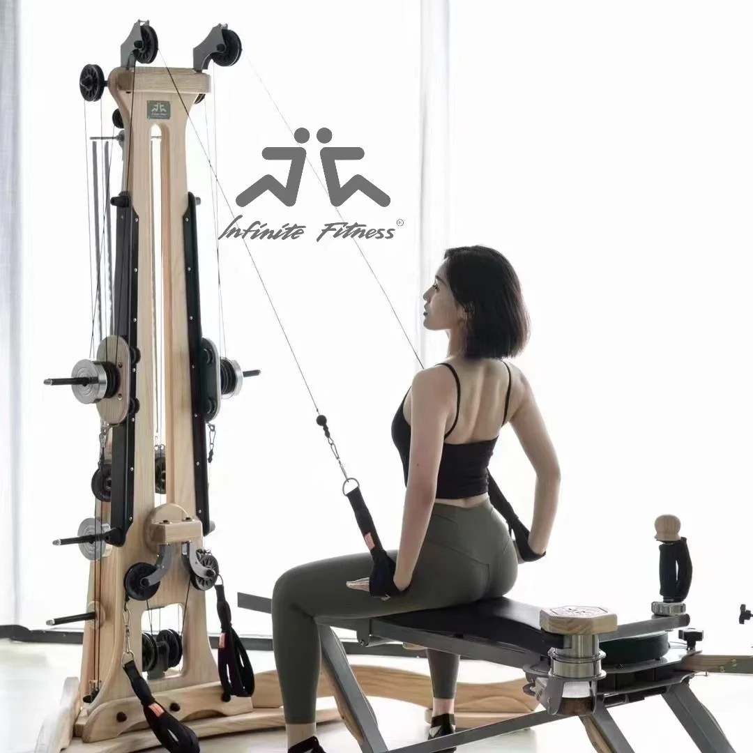 

INFINITE GYROTONIC Spinal trainer Gym Equipment Eco Friendly Pulley Tower Core trainer Pilates Reformer cable crossover machine