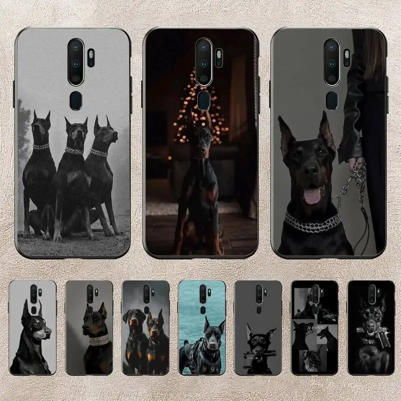 

Animal Dachshund Doberman Dog Phone Case For Redmi 9A 8A 6A Note 9 8 10 11S 8T Pro Max 9 K20 K30 K40 Pro PocoF3 Note11 5G Case