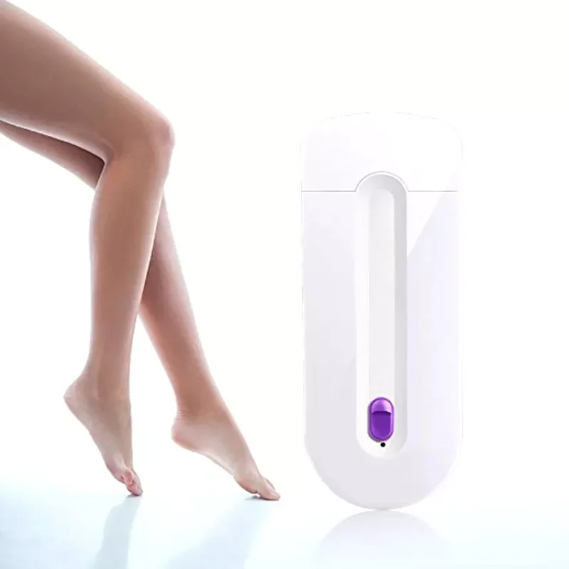 New in Painless Hair Removal Kit Laser Touch Epilator USB Rechargeable Women Body Face Leg Bikini Hand Shaver Hair Remover free enlarge