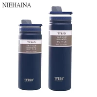 750ml 530ml thermos cup bottle with spout lid stainless steel cup thermal cold thermos waterproof double wall tumbler coffee mug