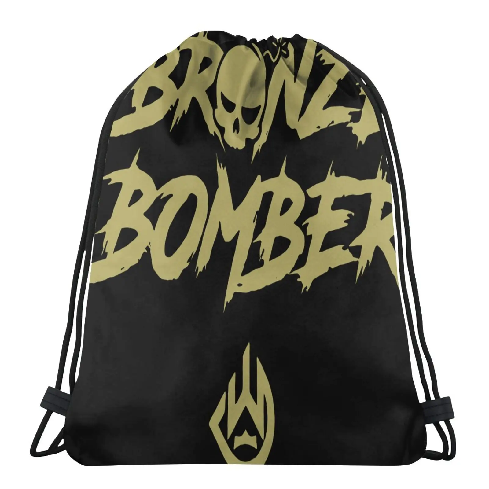 

Бронзовая мужская сумка-бомбер Deontay Wilder, мужская сумка с черепом, мужской рюкзак, готическая обувь, тканевая сумка, сумки на шнурке, пылесбор...