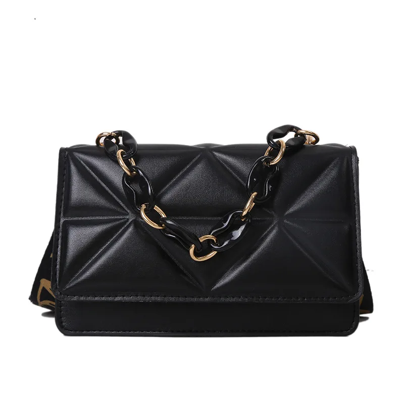 

Casual sense bag women's autumn 2022 new fashion one-shoulder small square bag simple ins broadband messenger bag crossbody bag