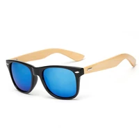 14 color wood sunglasses men women square bamboo women for women men mirror sun glasses retro de sol masculino 2022 handmade