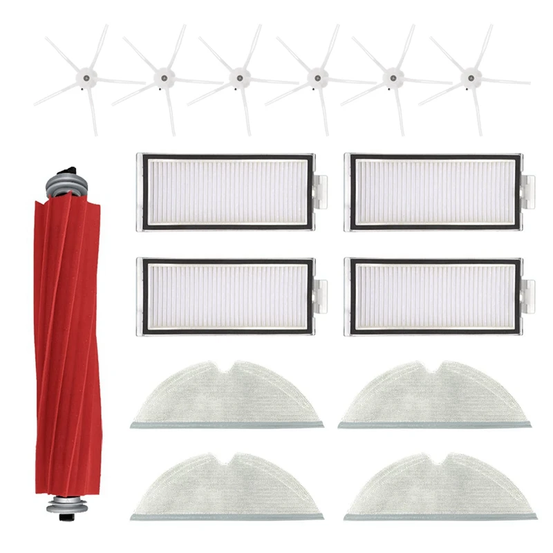 

Main Brush Side Brushes HEPA Filter Vacuums Cleaner Accessories Parts For Roborock Q7 Q7 Max Q7 Max+