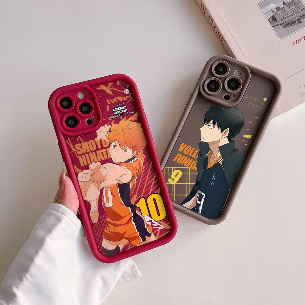 Чехол для телефона с рисунком аниме волейбол Haikyuu Samsung A03 A04 A05S A10S A11 A12 A20S A21S A13 A14 A54