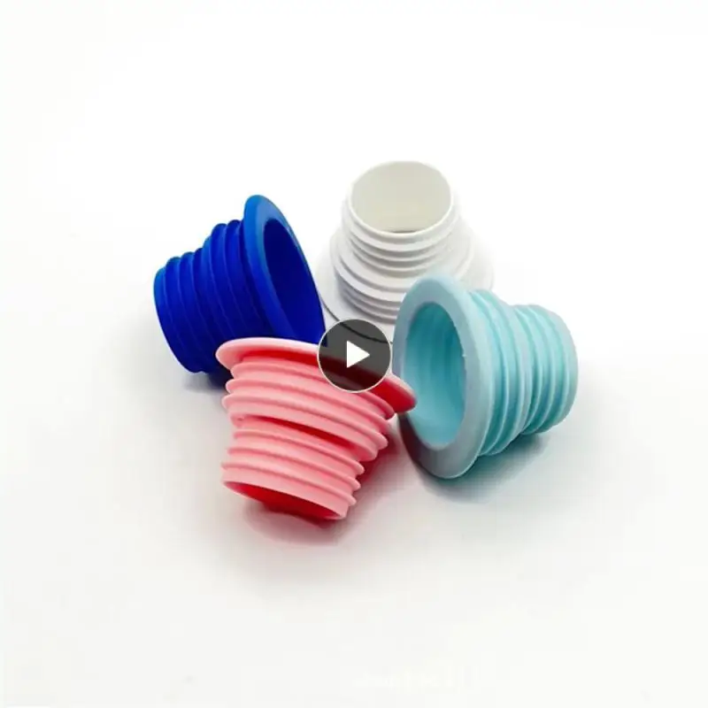 

Silicone Sealing Plug Universal Sink Stopper Odorproof Sink Drains Sewer Sealing Plu Kitchen Cleaning Tools