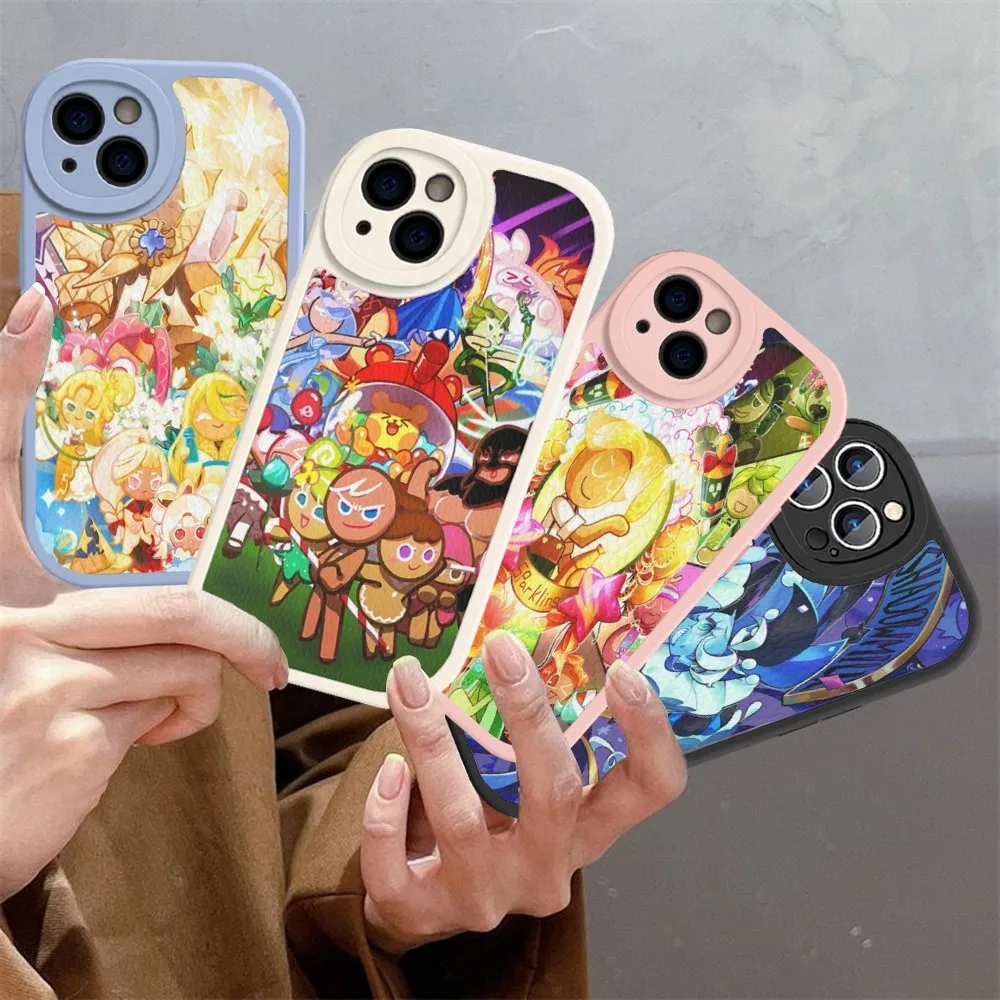 MaiYaCa Game Cookie Run Kingdom Чехол для телефона из жесткой кожи IPhone 16 15 14 13 12 Mini 11 Pro Max Xs X Xr 7 8