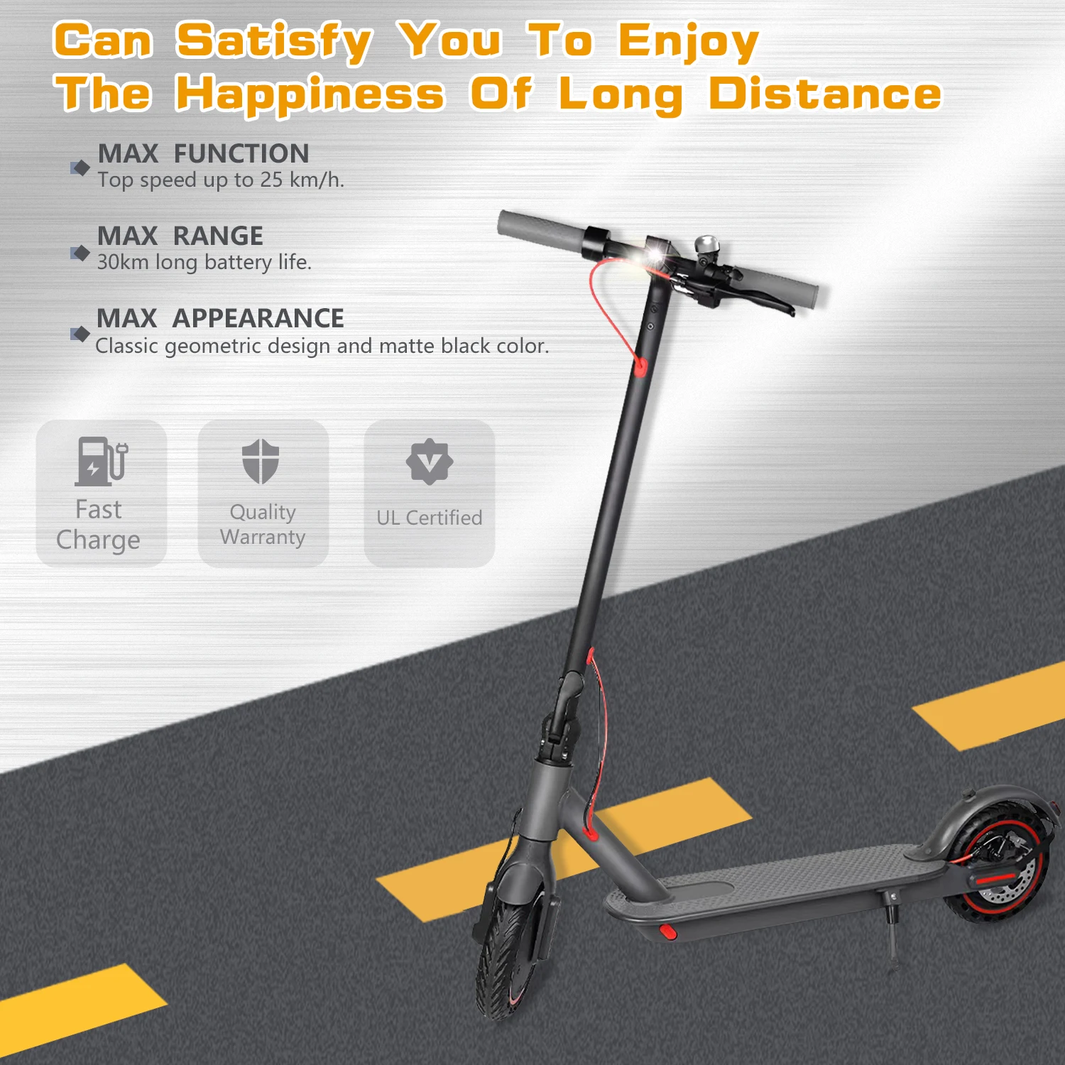 Электрический скутер H7 350 Вт складной для взрослых аккумулятор 36 в 8 5 Ач скорость