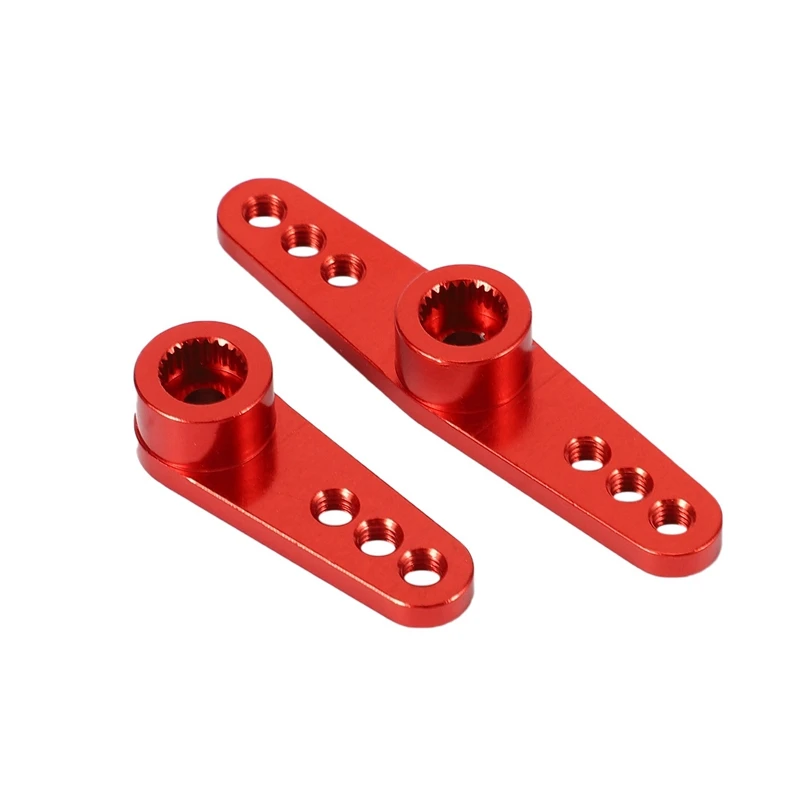 

6X 25T алюминий RC сервопривод рука гудок для Futaba Savox Xcore HL HSP HD Power RC инструменты, красный