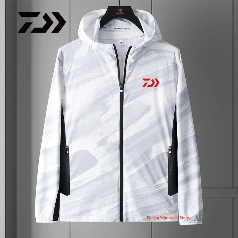 

2022 New Fishing Clothing Autumn Summer Windproof Cool Camping Fishing Jackets Men Windproof Outdoor Fishing Windbreaker
