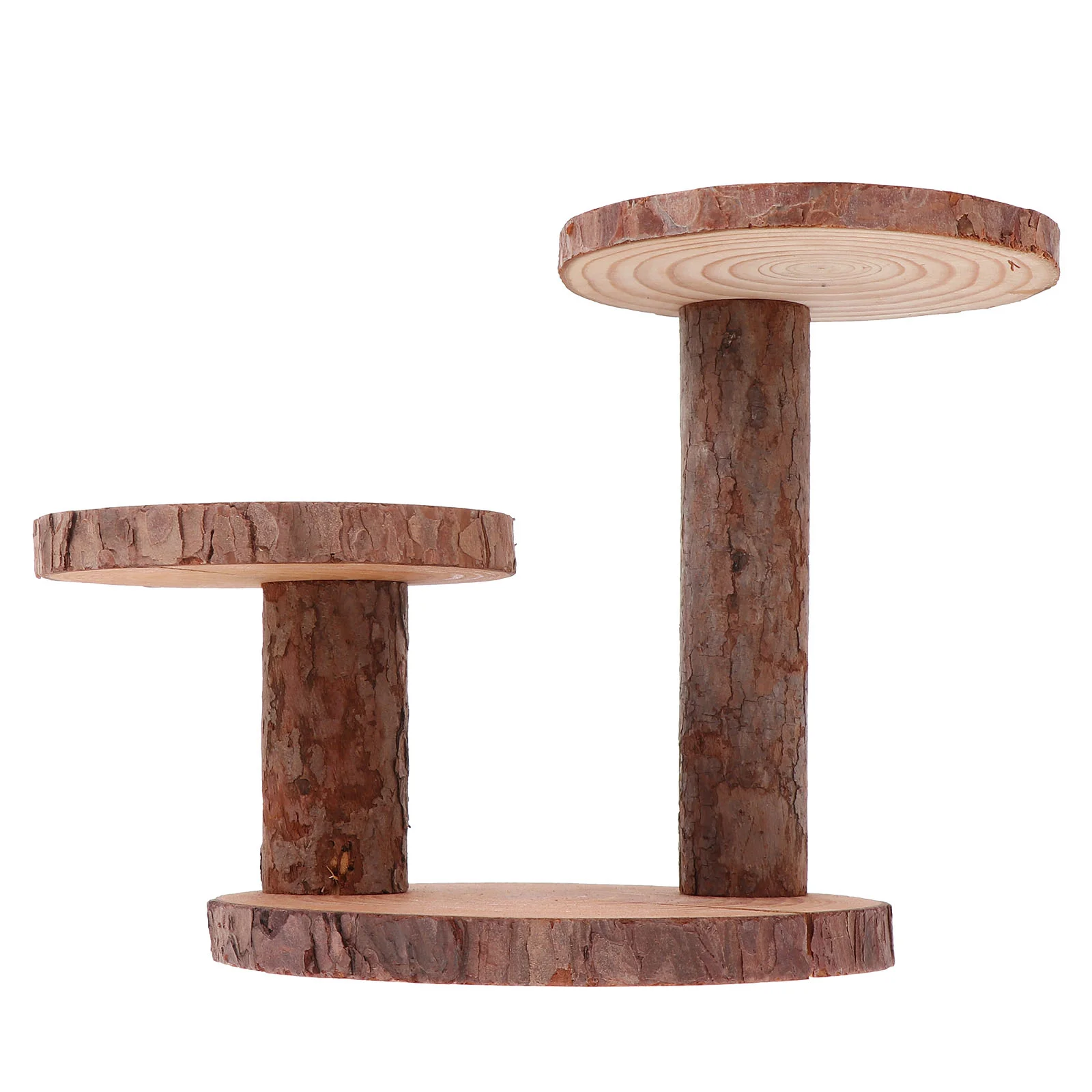 

1Pc Wood Plant Stand Household Flowerpot Base Wooden Plant Storage Stand