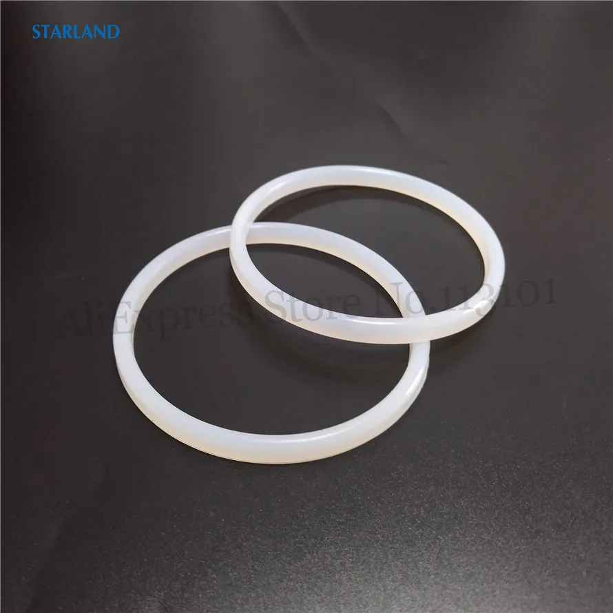 

2 Large Seal Rings Silicone Circle Gaskets Diameter 10.3cm Spare Parts Of BQL Soft Serve Ice Cream Machine Accessories