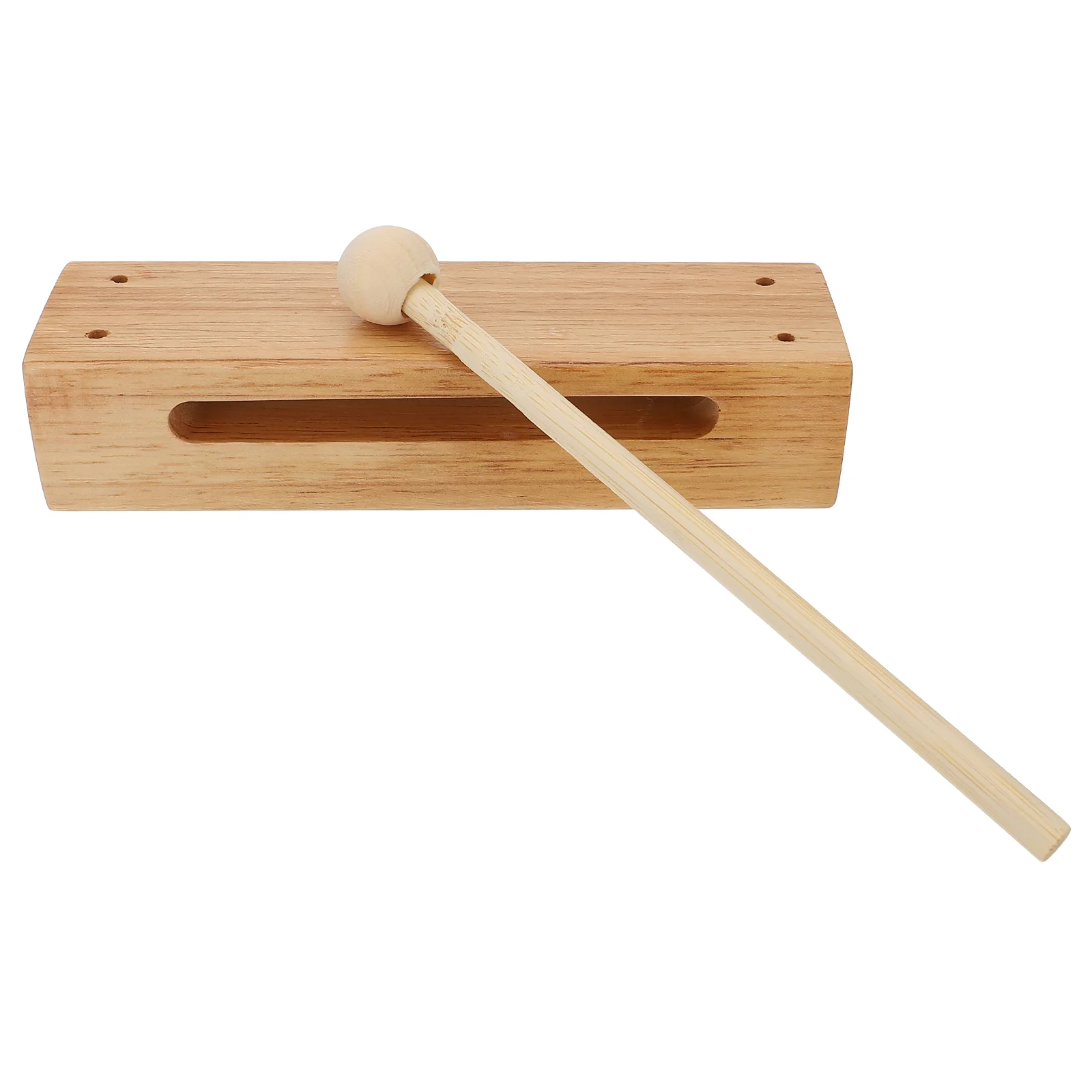 

Wood Percussion Toy Instrument Musical Chinese Bangzi Block Stick Woodblock Early Learning Instument Children Rhythm Orff