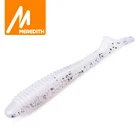 Мередит 75 мм 3g 10 шт мягкие приманки для рыбалки приманки мягкие приманки для толстых качелей ударные приманки басы shad воблер