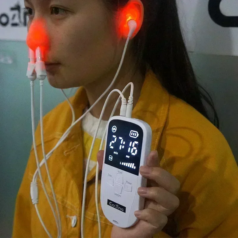 Лазерная терапия от ринита и синусита массажное устройство для ухода за носом