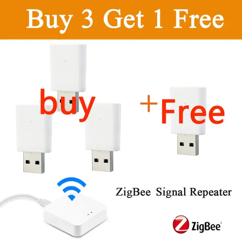 

Ретранслятор сигнала ZigBee, USB-удлинитель для датчиков Zigbee, 20-30 м, автоматизация умного дома