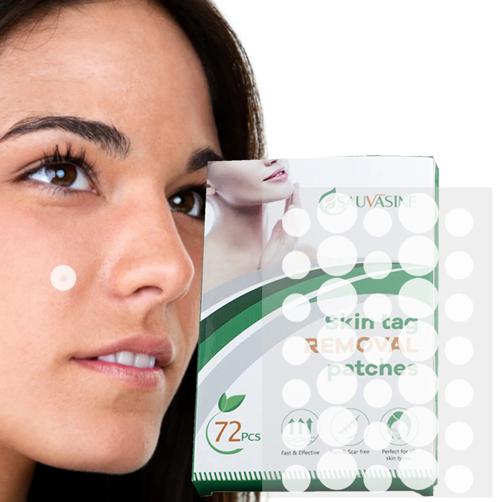 

72pcs Acnes Wart Remover Pimple Warts Treatments Patch Hydrocolloid Gel Invisible Skin Tags Sticker Fast Healing Face Care