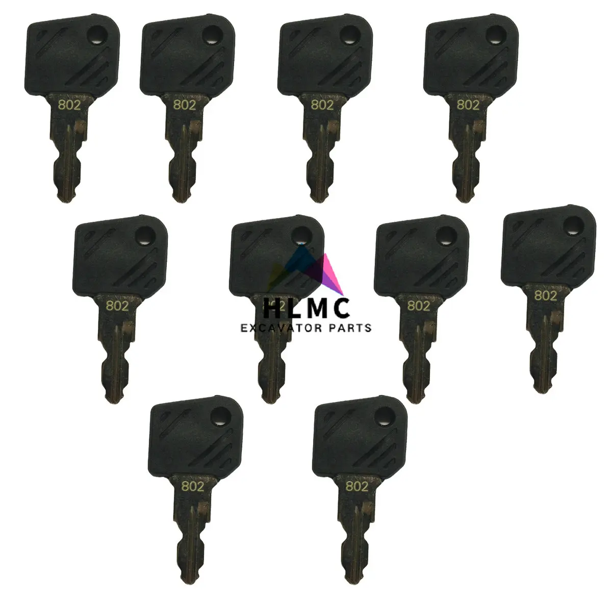 

10PCS 0039730404 0039730403 ignition key 802 start key for Linde forklift parts