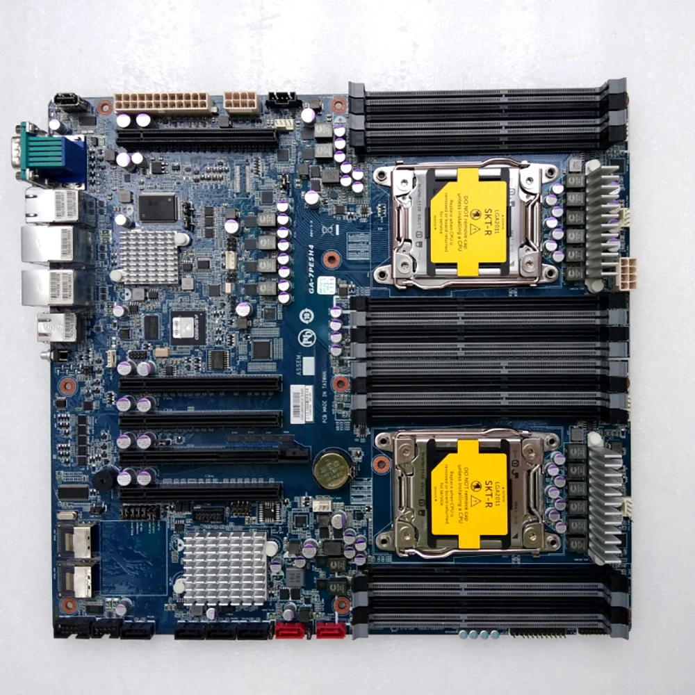 

GA-7PESH4 7PESH4 For Gigabyte DDR3 Socket 2011 C602 EEB Server Motherboard PC