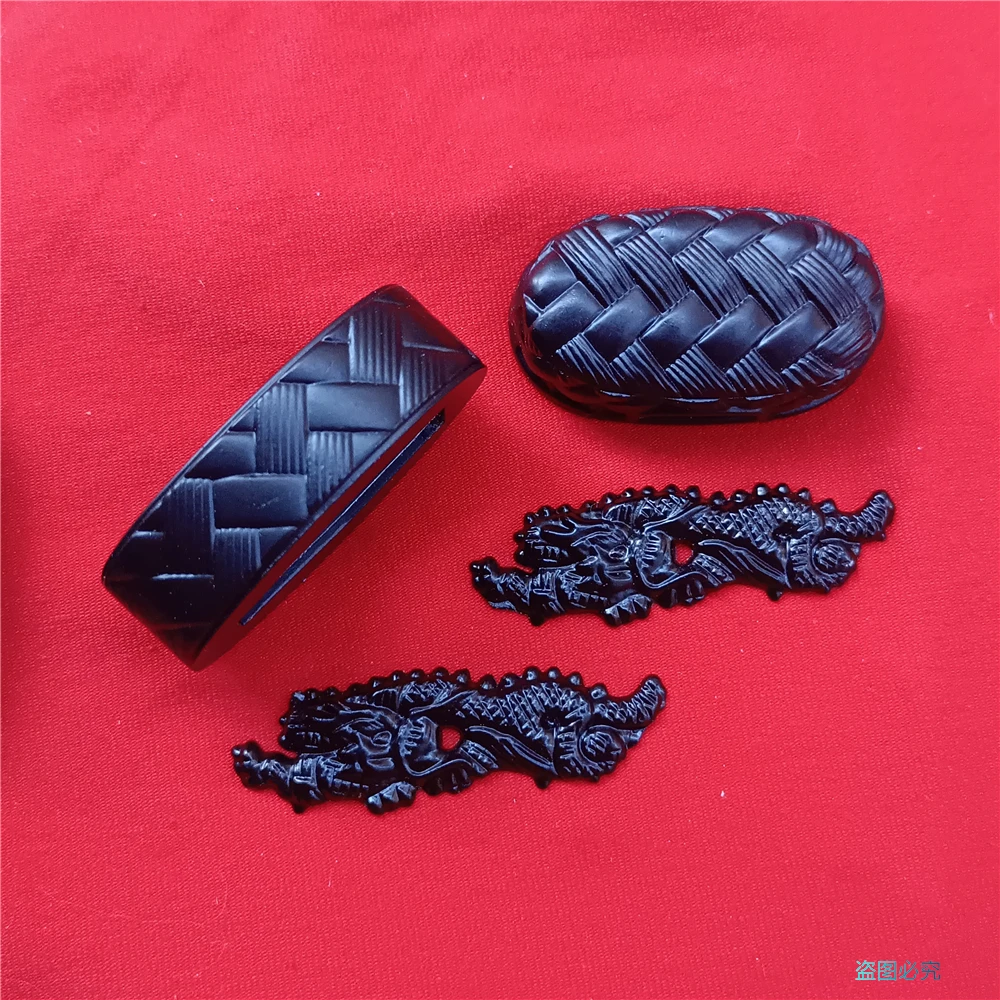 Очень хороший японский набор запчастей Tsuba Fuchi Кашира менюки для японских