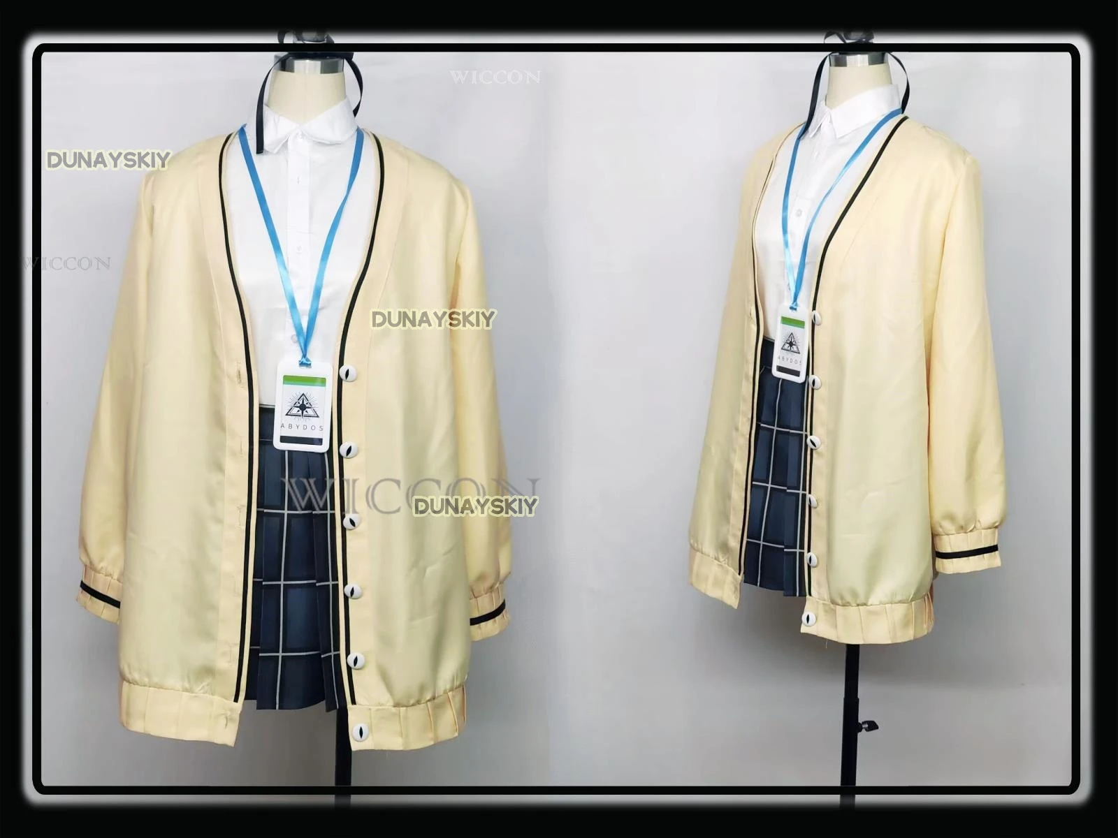 Костюм для косплея Game Blue Archive Izayoi Nonomi школьное пальто рубашка юбки униформа