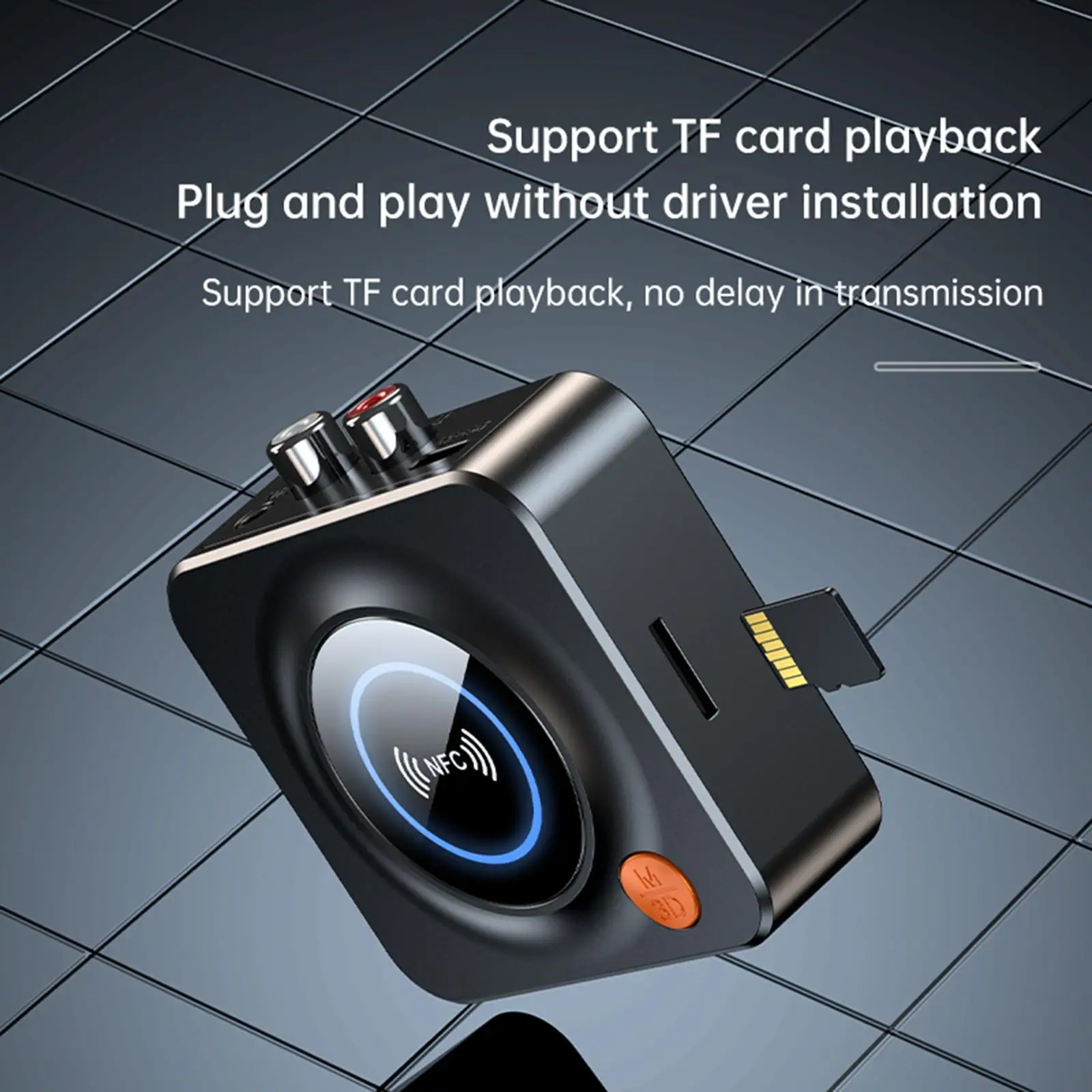 

NFC Enabled Audio Receiver TF card with Smartphones and for TV Speakers Sound System Streaming