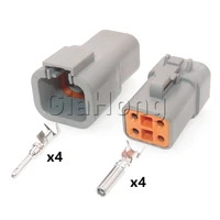 1 set 4 ways dtp06 4s dtp06 4p automobile engine cable connector car accessories auto sealed socket