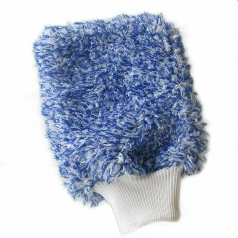 

Двусторонние утолщенные плюшевые флисовые перчатки из микрофибры для мытья автомобилей