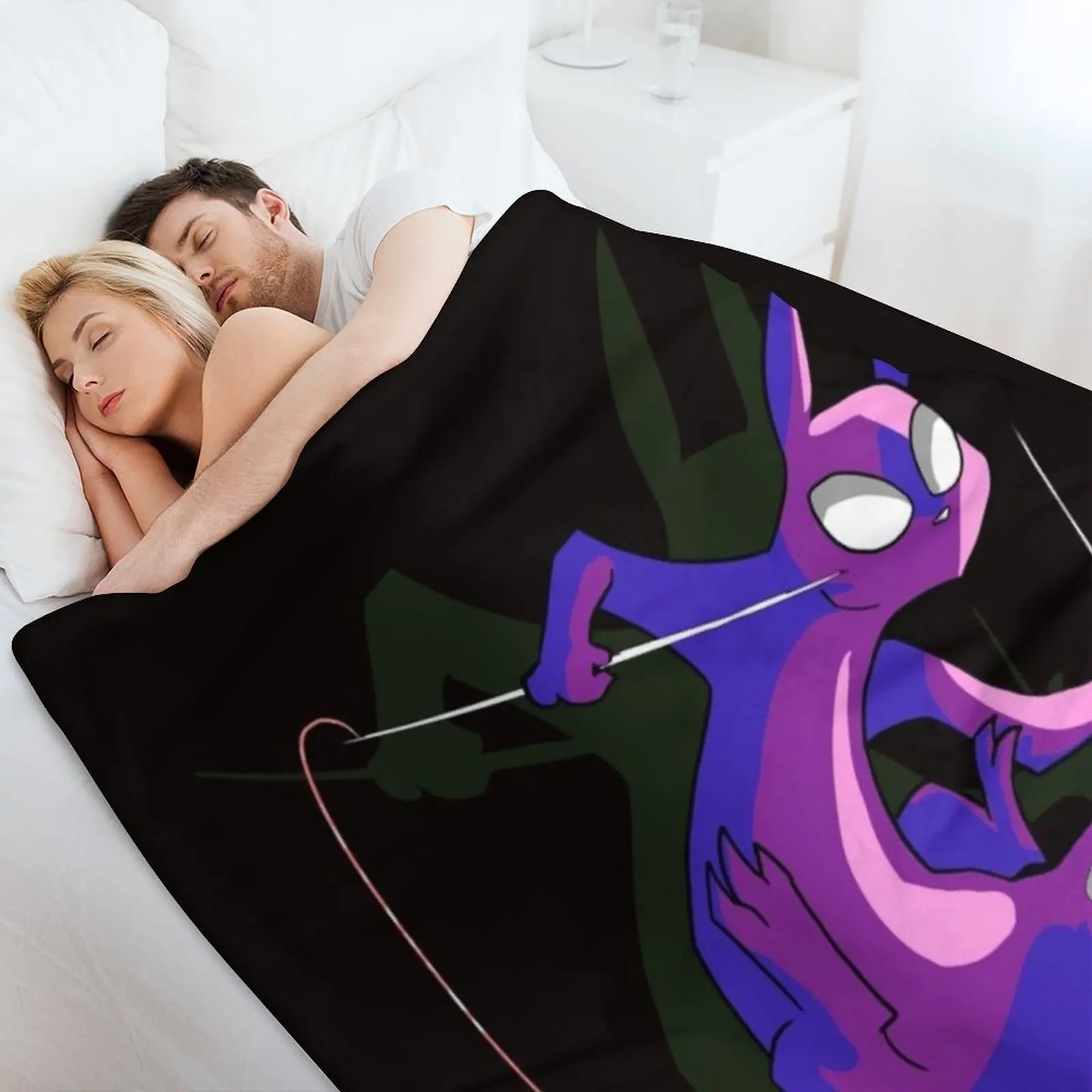 Одеяло Rain World Downpour Slugcat Spearmaster