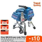 Распылитель краски 2800 Вт, 3,0 минл, электрический, с бесколлекторным двигателем