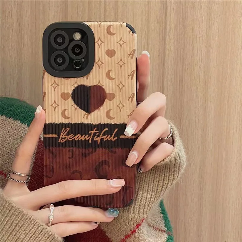 

love moon Cover for iPhone 14 13 12 Mini 11 Pro X XR XS Max 8 7 6S 6 Plus SE 2020 striped phone case