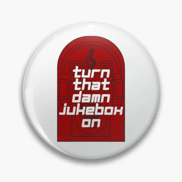 

Значок Sam Pittman Jukebox с цитатой, настраиваемая мягкая кнопка, булавка для воротника, декоративный значок для женщин, забавная модная одежда, шля...