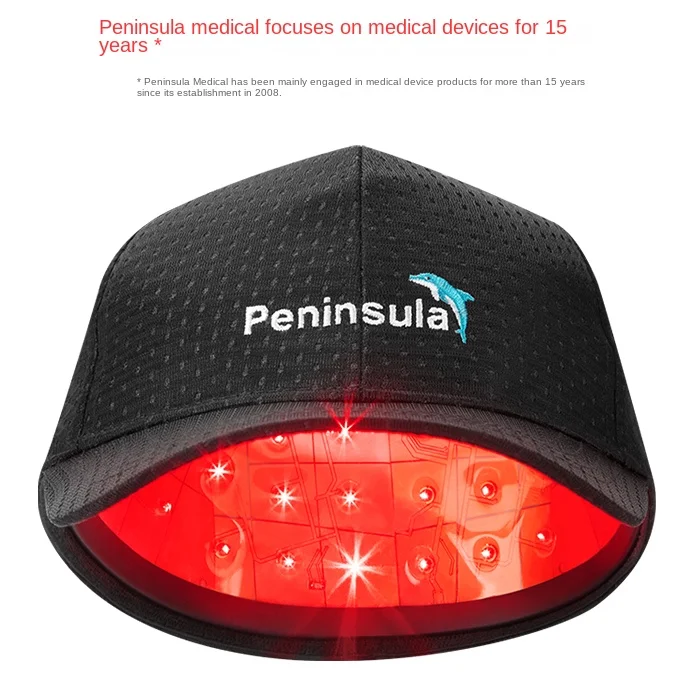 81 колпачок для роста волос электрический лазерный прибор Красной фототерапии