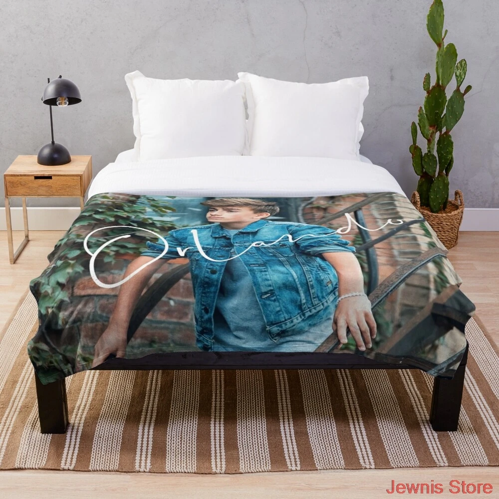 

Превосходное одеяло с изображением Джонни Орландо, Fleeceon, кроватка/диван для взрослых, девочек и мальчиков, подарок для детей