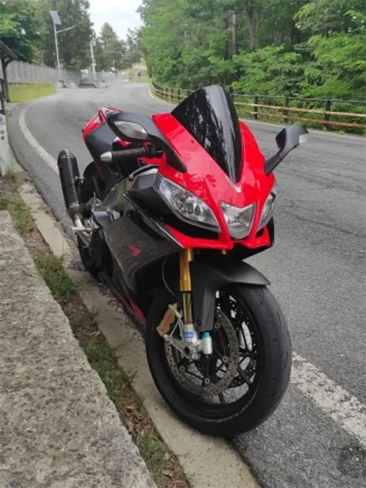 Для Aprilia RS125 2018 2019 2020 RS 125, спортивные ветровые стекла для мотоцикла, дефлекторы ветра, аксессуары для лобового стекла с двойным пузырьком (art.: 3920cee1bc9ea) - 3920cee1bc9ea