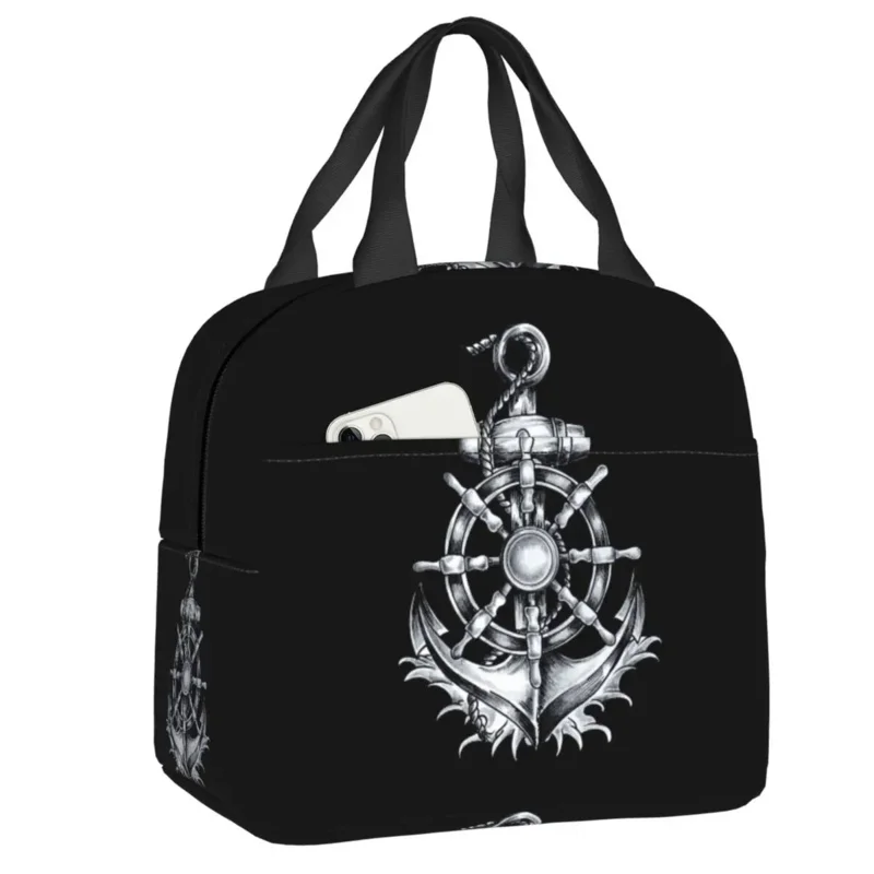 

Женская Термосумка для ланча с морским якорем