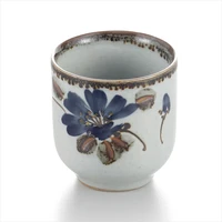 traditional retro style hand painted ceramic tea cup vintage drinkware