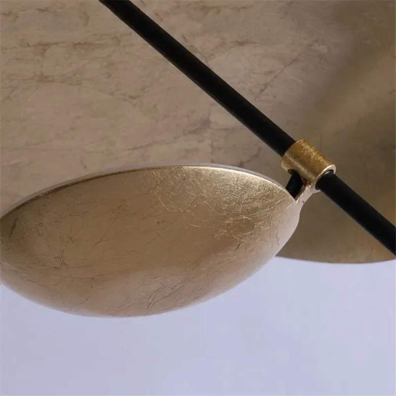 Подвесной светильник Летающая тарелка Шляпа Промышленный ретро-дизайн Лампа