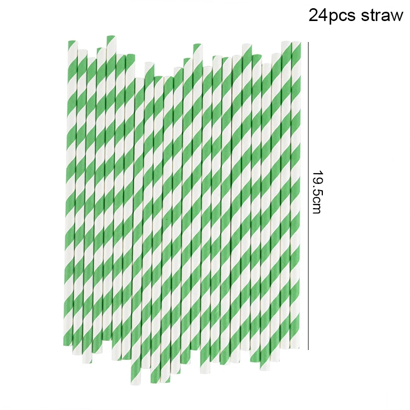 Green Leaves Bronzing Letter Hey Baby Jednorazowa zastawa stołowa Talerz Serwetka Obrus Dziecko Urodziny Party Shower Decor Supplies