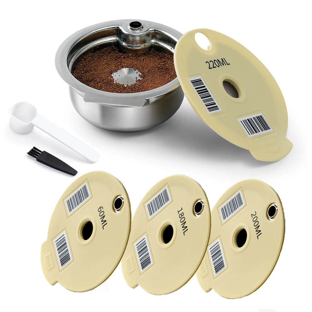 

Многоразовые фильтры для кофемашины Bosch Tassimo из нержавеющей стали