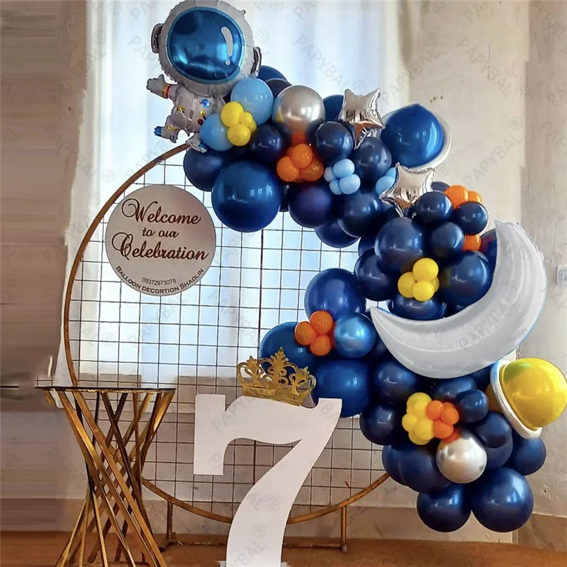 

Astronaut Balloons Arch Garland Kit Outer Space Party Galaxy Solar System Theme Party Supplies Birthday Party Decoration Kids