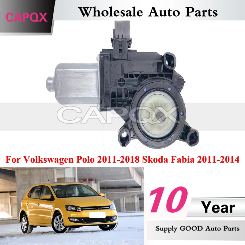 

Мотор стеклоподъемника CAPQX для Volkswagen Polo 2011-2018, Skoda Fabia 2011-2014, электромотор стеклоподъемника