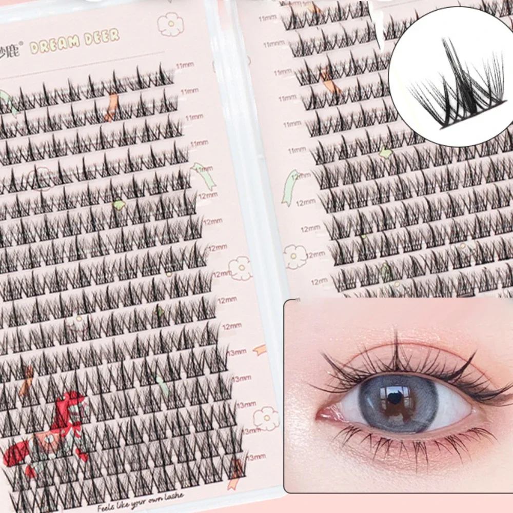 Большой объем ресниц книжка наращивание личные ресницы Солнечный свет Накладные