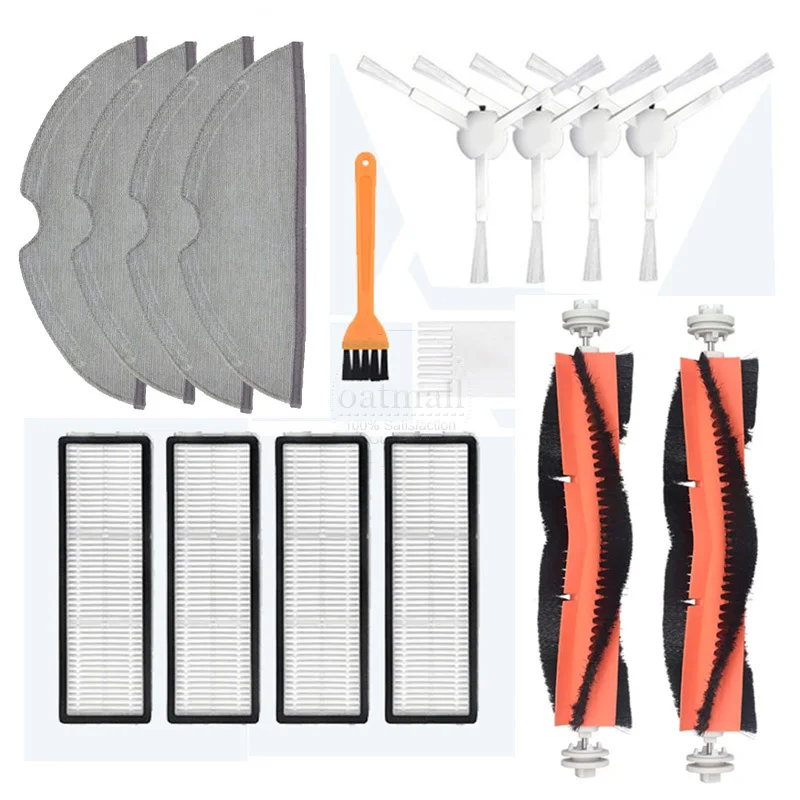 

Replacement For Xiaomi MI Robot Vacuum-Mop Mijia 1C 2C 1T STYTJ01ZHM Dreame F9 Vacuum Main Roller Brush Hepa Filter Side Brush