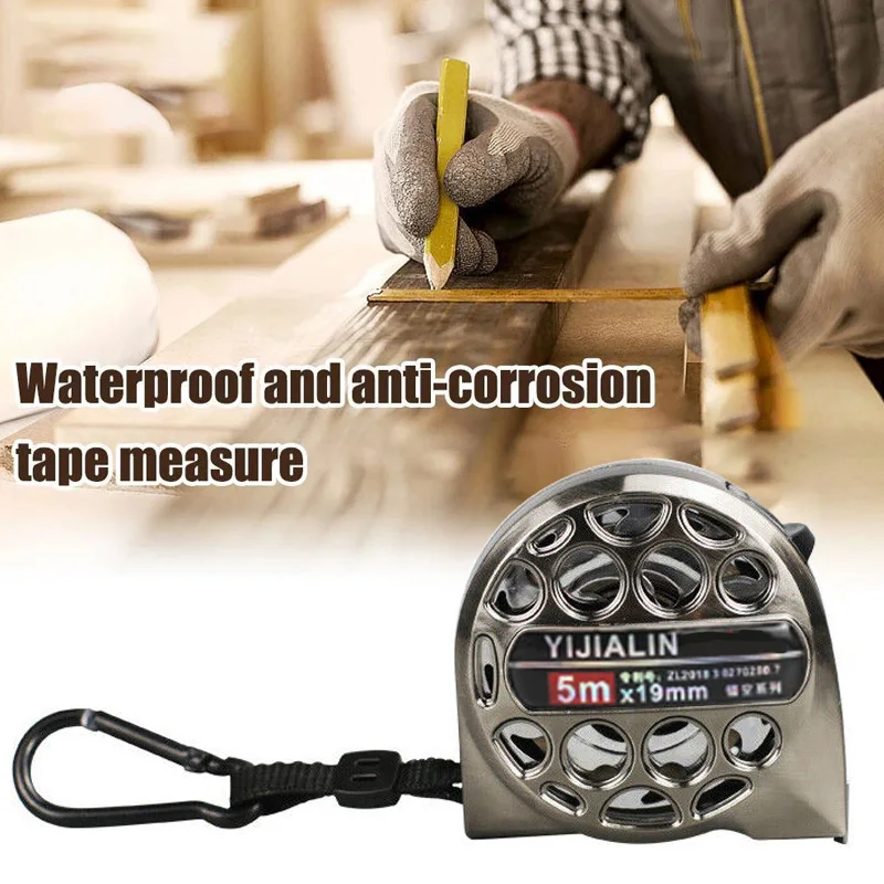 

Выдвижная Метрическая линейка из нержавеющей стали, 3/5/7/5 м