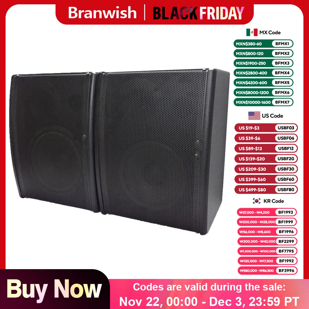 6 5-дюймовый басовый динамик высокой мощности 200 Вт KTV