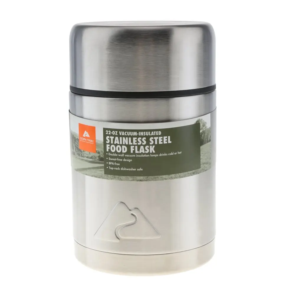 

22-Ounce Double-Wall Vacuum-Insulated Stainless Steel Food Jar, 1 Piece